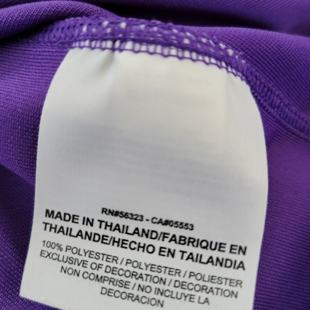 Nike Mens Golf Dri Fit Purple size large - Picture 5 of 6